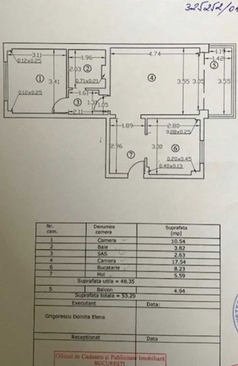 Apartament luminos 2camere, cu vedere la parcul Tineretului. Cu Centrala proprie - Poză 8