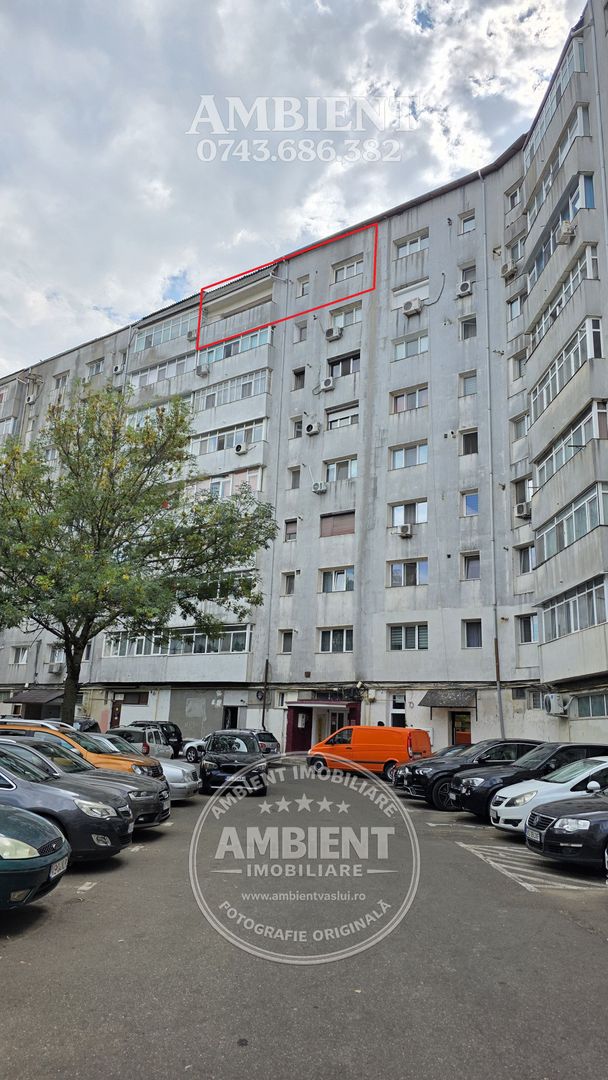 Apartament cu 3 camere, etaj 8, mobilat și utilat, zona GARĂ; - Poză 13