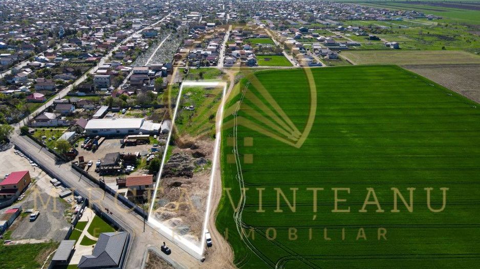 Cumpana - Teren intravilan în suprafață de 7147 mp cu 2 deschideri. - Poză 5