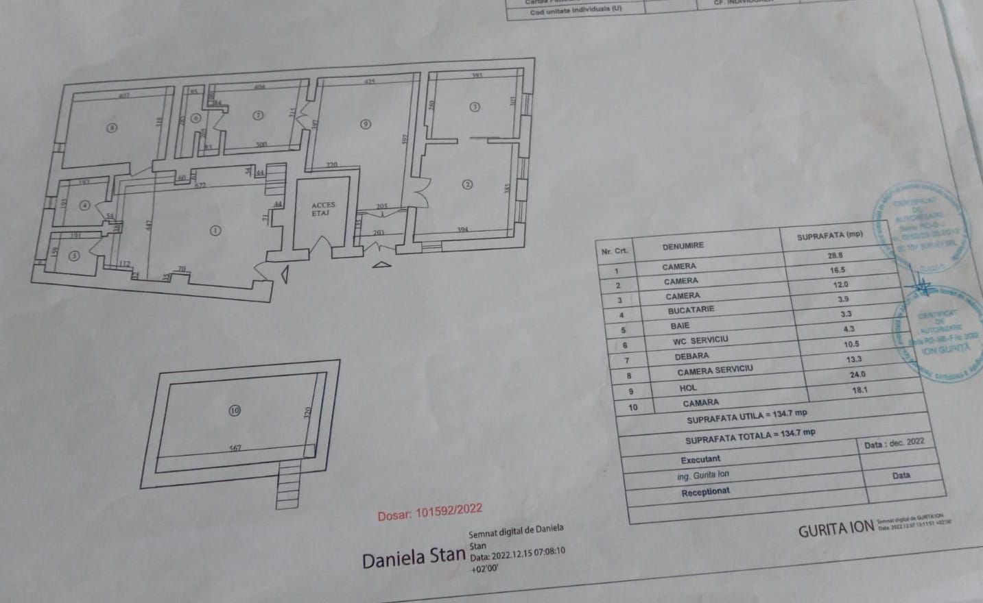 De vanzare Apartament 5 camere in Vila, Vasile Lascar - Eminescu - Poză 18