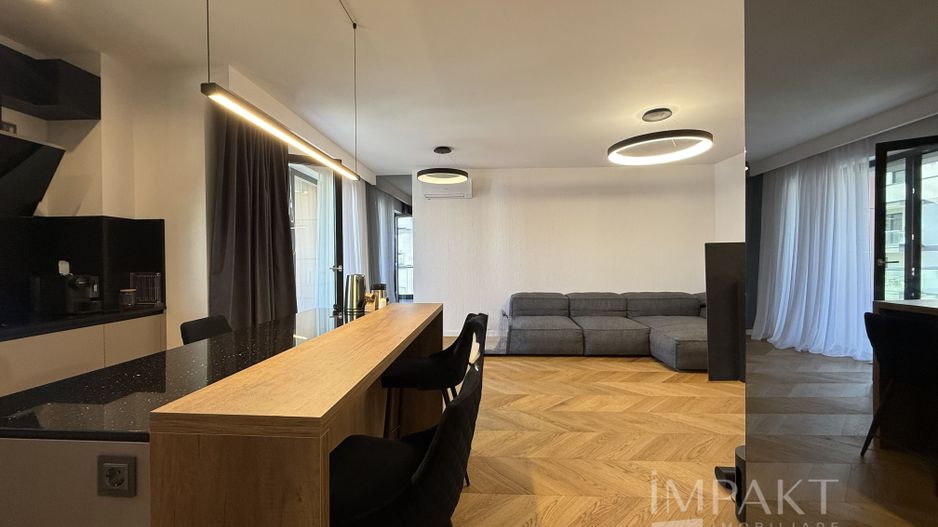 Apartament ultrafinisat 2 camere, 83 mp, Andrei Muresanu Sud - Poză 2