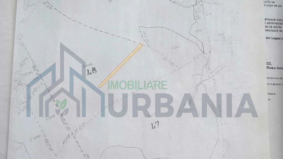 Teren investițional 1 ha, platou, în Proselnici, Miroslava (Iași) - Poză 1