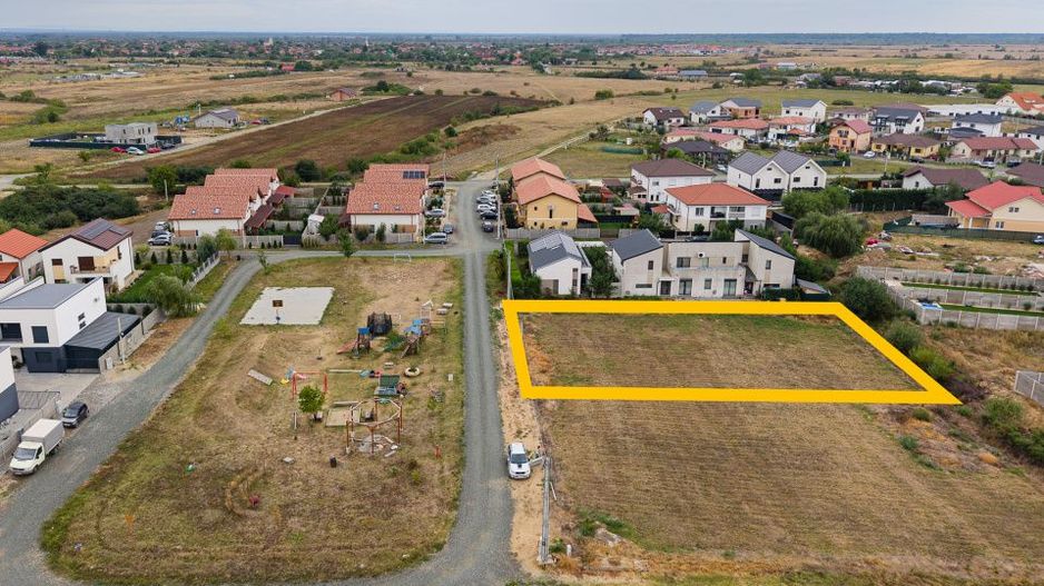 Teren 1000 mp Urseni – zonă locuită, ideal pentru casă sau duplex - Poză 6