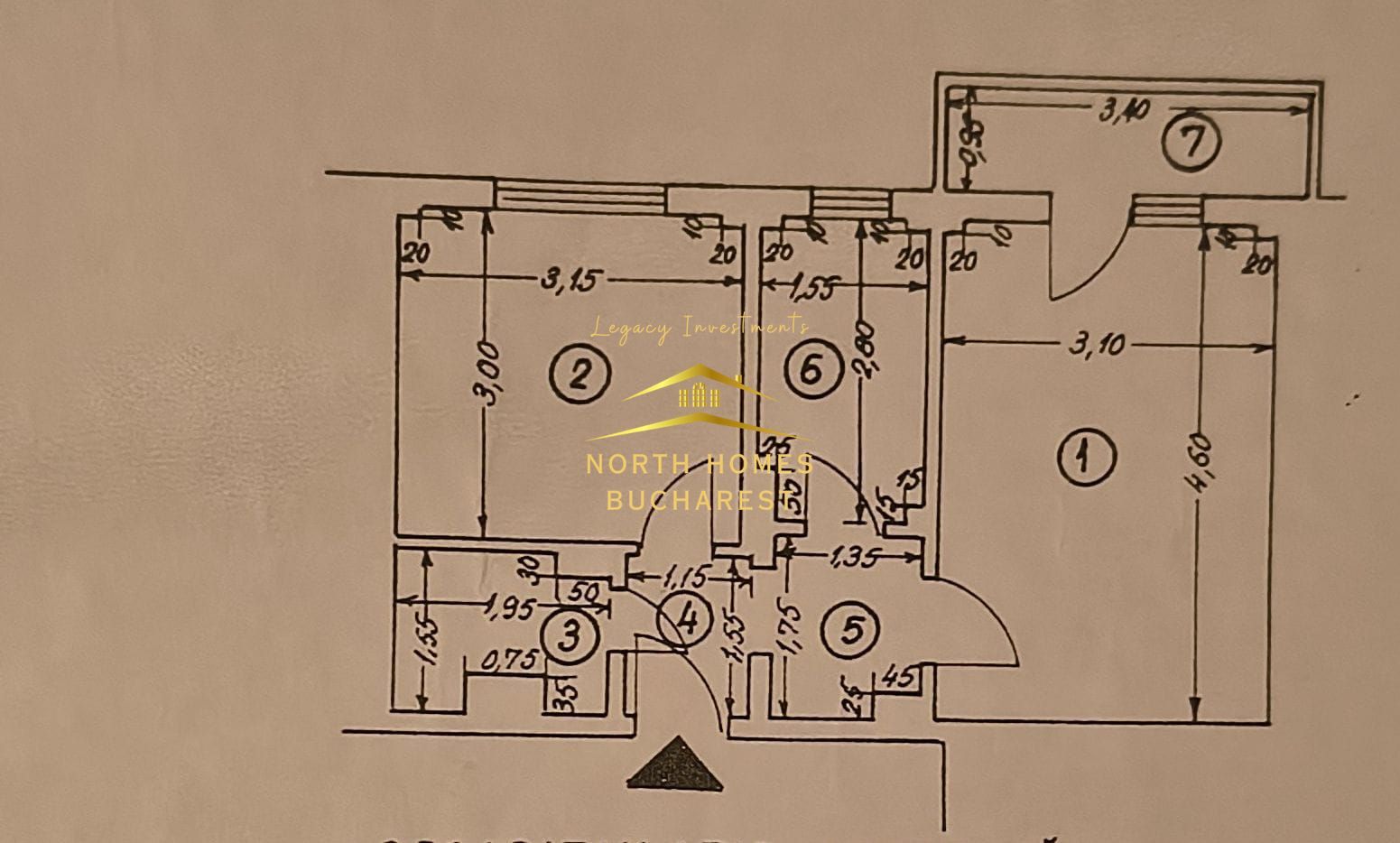 2 Cam decomandat etaj 1, bloc anvelopat,Parc Tei- Plumbuita, mobilat utilat - Poză 5