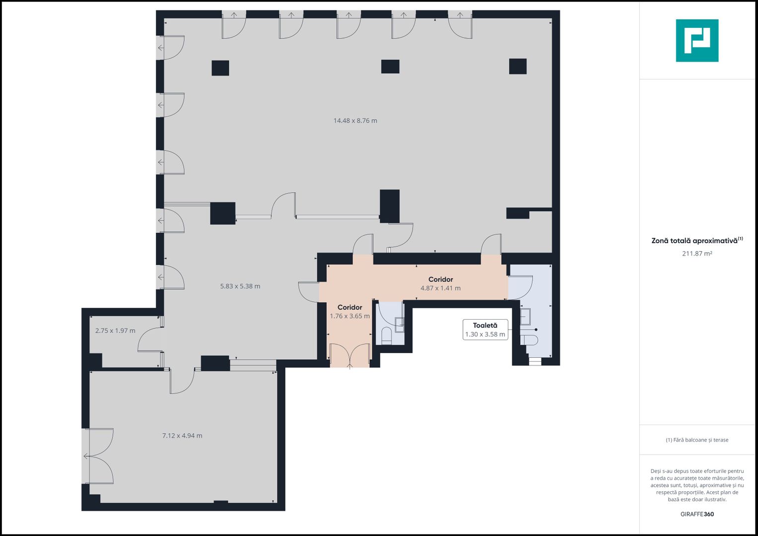 Spațiu de birouri în Complexul Plaza - Poză 5