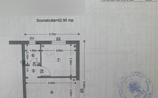 Apartament 2 camere parter  S.C. 52.95 mp Bloc Caramida ! - Poză 8