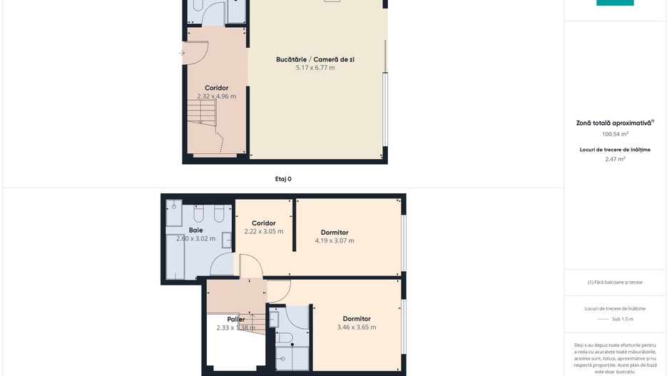 Apartament cu 3 camere tip duplex in zona Erou Iancu Nicolae - Poză 8