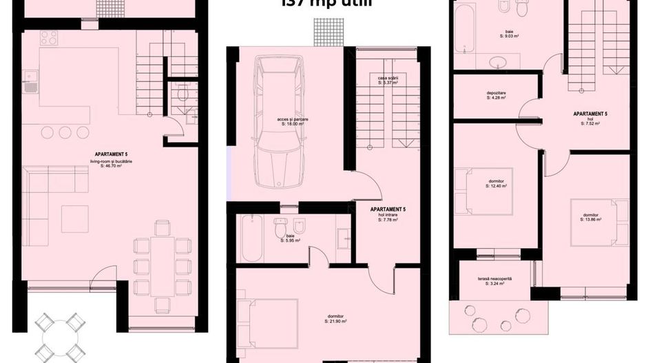 Casa in Sibiu, 137 mp utili, concept modern, priveliste deosebita - Poză 5