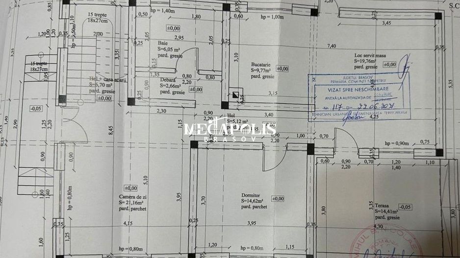 Casă spațioasă 4 dormitoare Sânpetru, 500 mp teren, mobilată complet - Poză 24