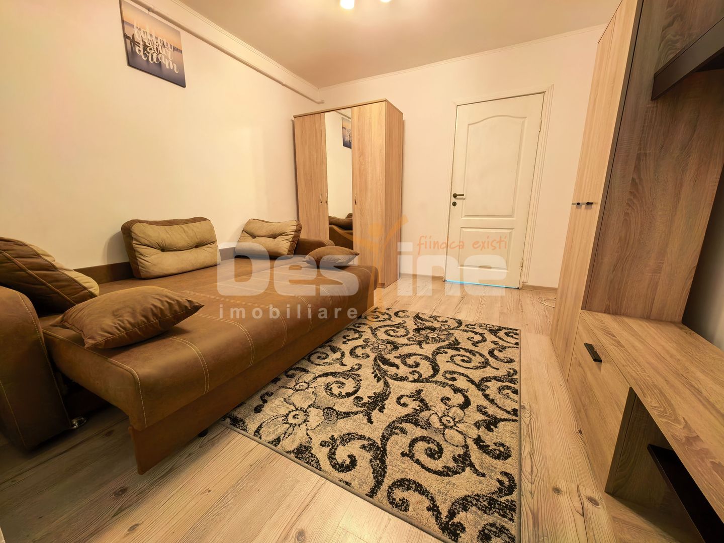 Garsonieră renovată mobilată 23 mp balcon CT parter mutare rapidă - Poză 4
