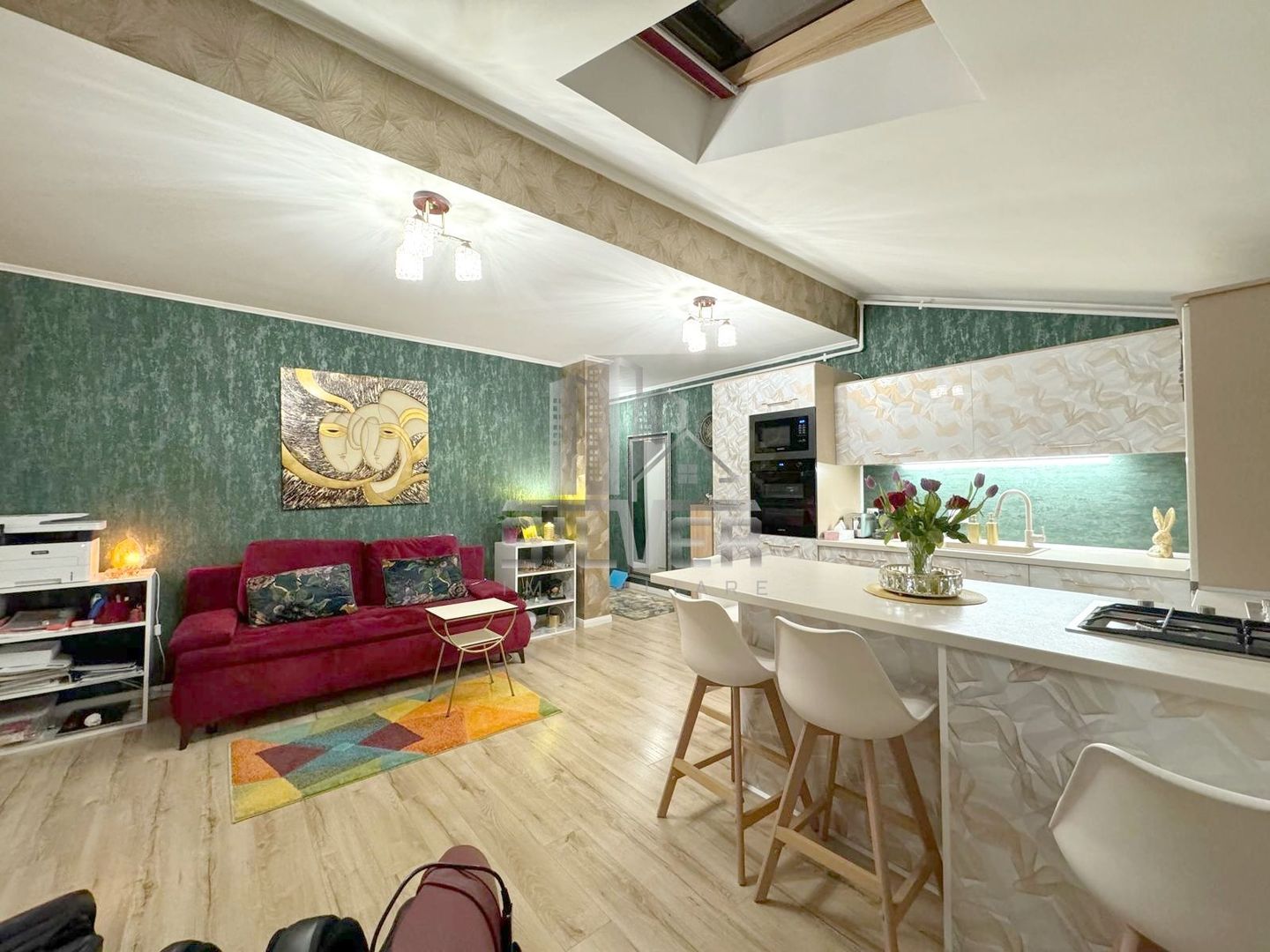 Apartament cu 2 camere/46 mp/parcare. - Poză 2