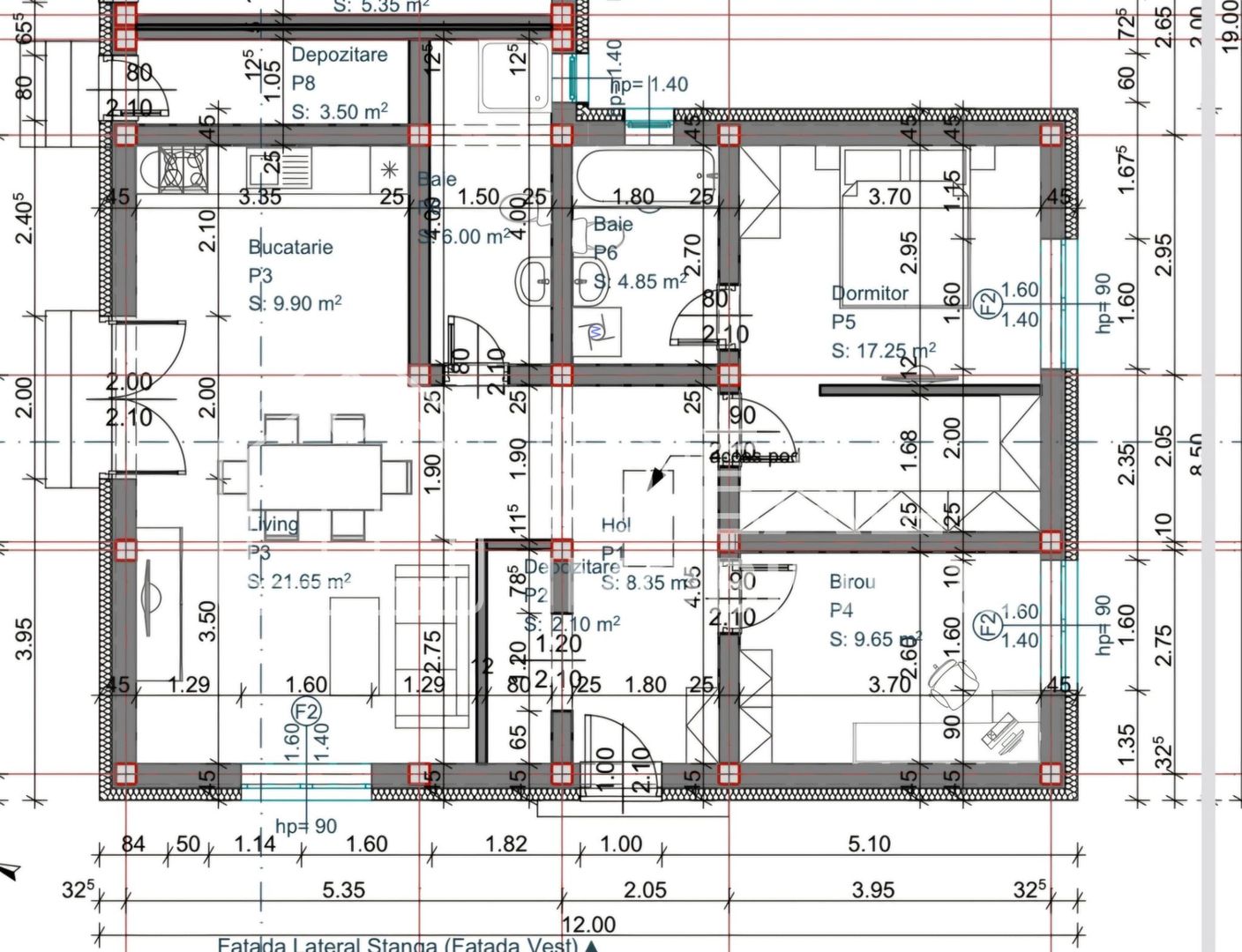 Casa pe un singur nivel cu 330 mp teren,  zona Cartierul Arhitectilor - Schiță 4