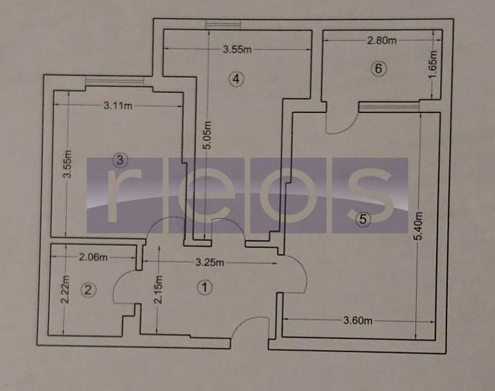 DE VANZARE AP 2 CAMERE 60 MP PRELUNGIREA GHENCEA | DECOMANDAT | - Schiță 8