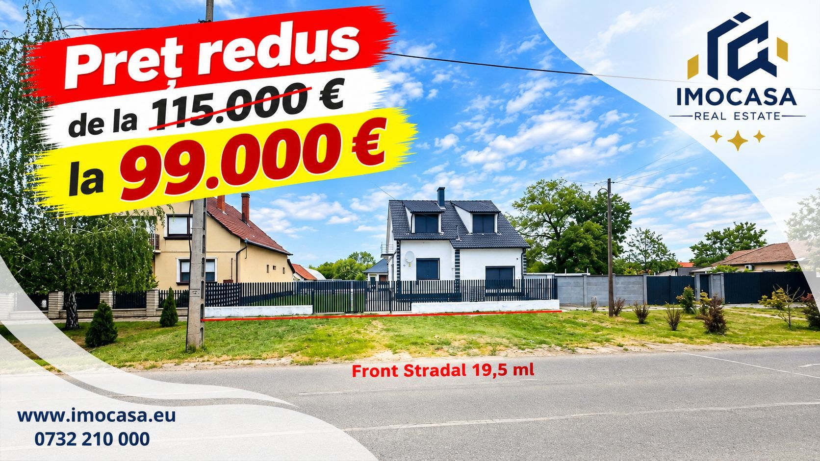 OCAZIE RARĂ preț Imbatabil Casă P+M cu 1500 mp teren, Battonya Ungaria - Poză 1