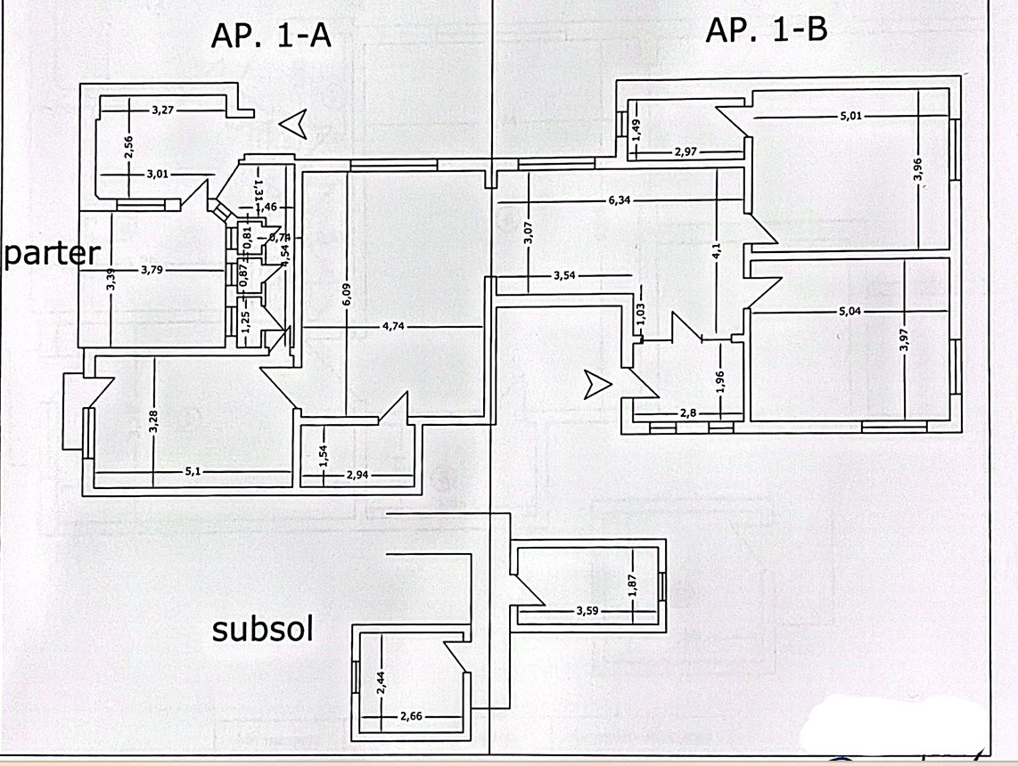 Apartament de vanzare 137 mp, zona centrala, curte proprie - Poză 45