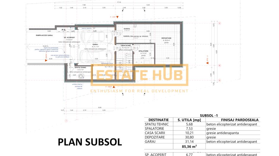 Vila finalizata cu CF de vânzare in Europa, 254 mp, garaj - Poză 10