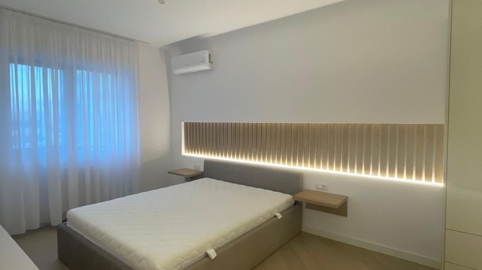 INCHIRIERE APARTAMENT TREI CAMERE MOBILAT UTILAT ZONA PIPERA CORTINA NORTH - Poză 9
