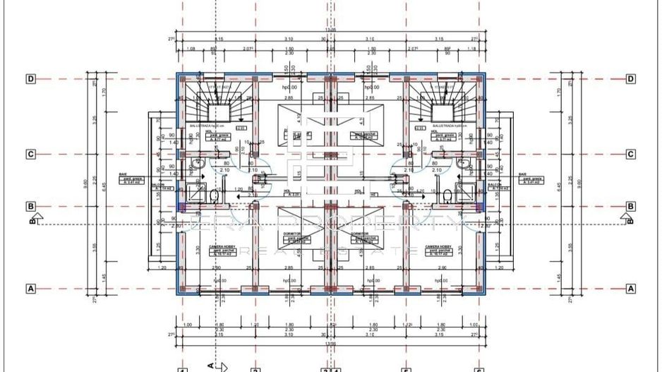 Duplex 4 camere, teren 220 mp,  Selimbar zona Triajului - Schiță 6