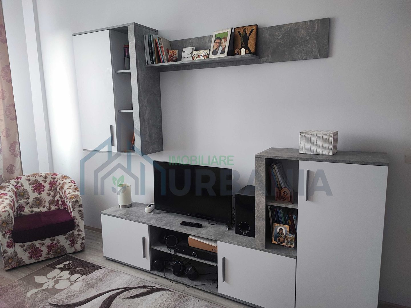 Închiriez apartament cu 1 camera, cartier Iriss - Poză 1