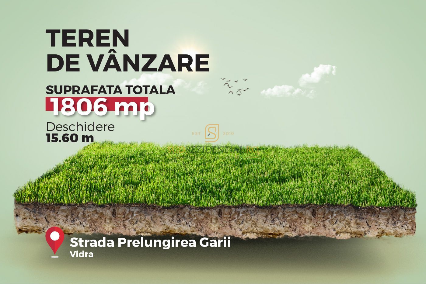 Lot de teren de vanzare excelent,Comuna Vidra, Ilfov, ideal investitie - Poză 1