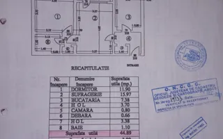 Apartament 2 camere semidecomandat/nemobilat - zona Fratii Golesti - Poză 19