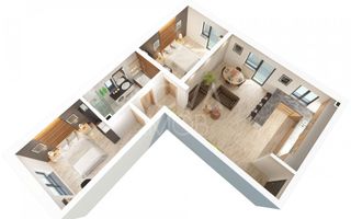 Apartament 3 camere, 2 bai + camara - Str. Doamna Stanca - Poză 6
