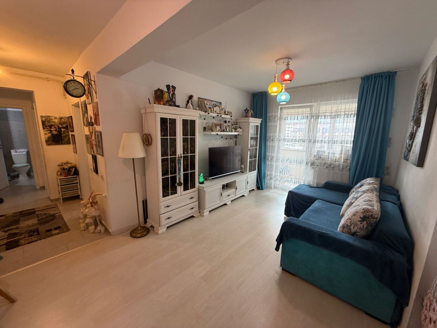 Apartament 2 camere 57,69 mp mobilat+ parcare in complex inchis - Poză 2