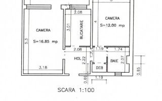 Apartament cu 2 camere/ 46mp / zona Tatarasi - Poză 7