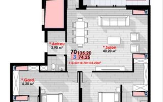 Vânzare, Penthouse, 3 camere, strada Ialoveni, Telecentru - Poză 19