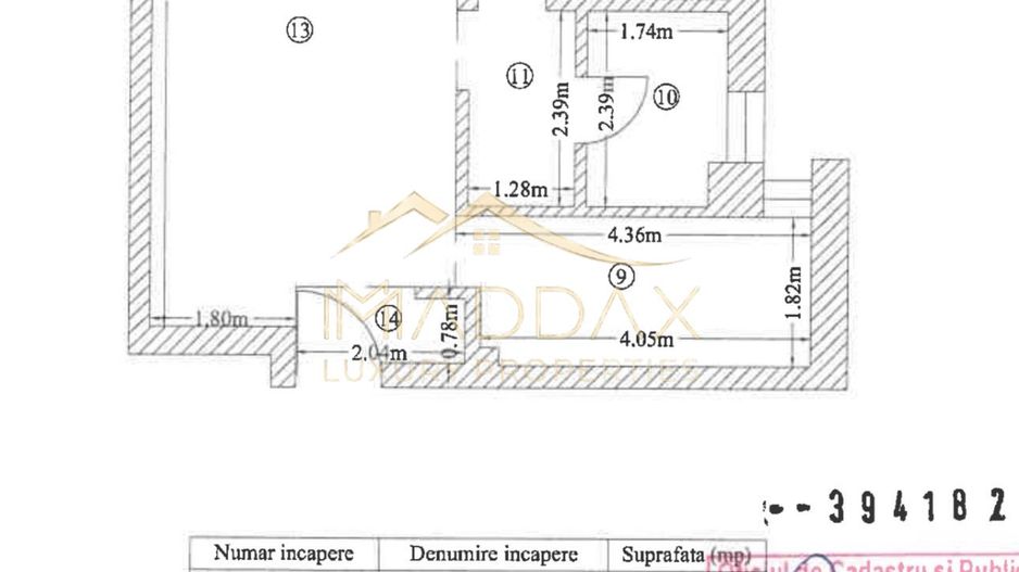Apartament cu 2 camere *60mp utili* + terasa // Floreasca Lake View - Schiță 20