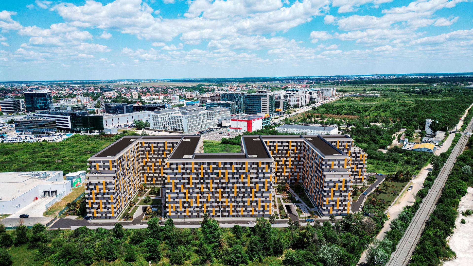 Pipera | Apartament Premium 2 Camere | 68 MP Totali | 2 Parcari Incluse - Poză 1