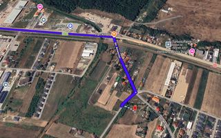 Teren intravilan 5636mp cu potențial de dezvoltare comerciala/servicii - Poză 2