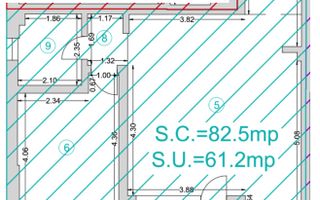 INEL II - COMPLEX PRIMO RESIDENCE - Apartament cu 2 camere situat la etajul 4 - Poză 17