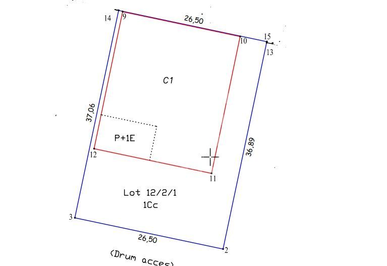 CENTURA - Rudeni | HALA 510 mp| Birouri 60mp | Parc Industrial nou - Schiță 2