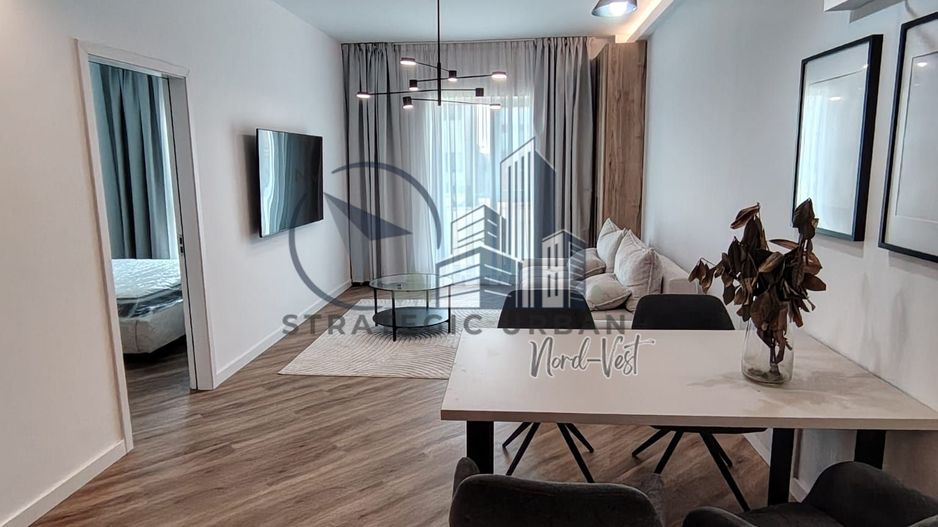 Apartament 2 camere, nou, finisat, mobilat și utilat complet - Poză 3