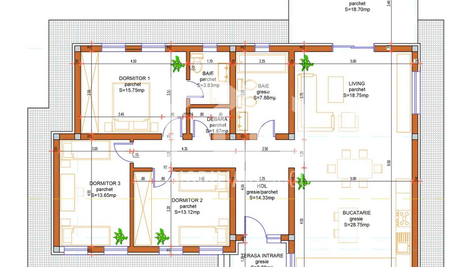 Casa individuala 4 camere, 118mp, Teren 822mp, Norma nZEB, Jucu de Sus - Poză 2