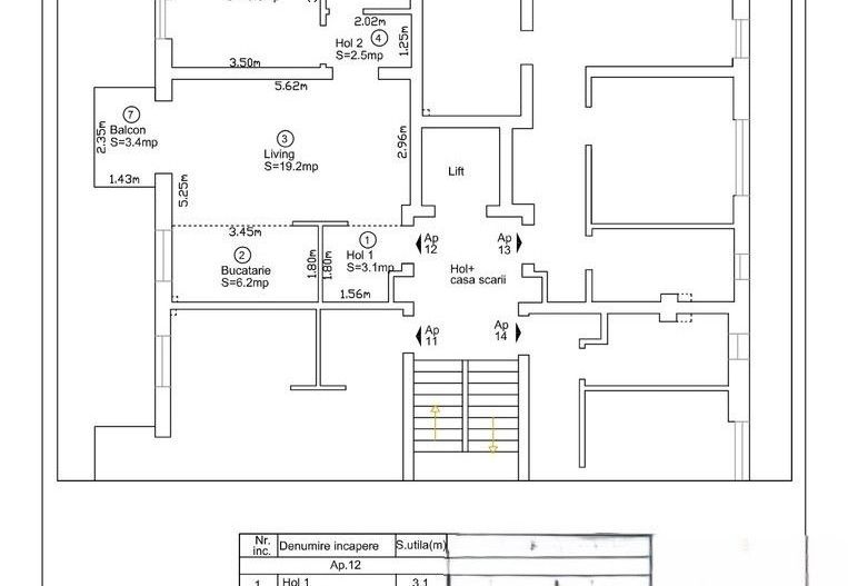 COMISION 0% | Apartament 2 camere | Etaj 3 cu lift | Loc parcare | - Poză 6