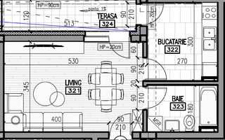 Garsoniera nr.22 decomandata Confort 1- Et.3 in BL.Nou str.Ostroveni - Poză 10