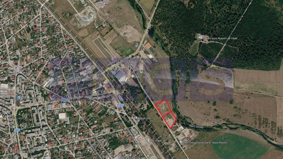 VANZARE TEREN 16.000 MP | 2 LOTURI | CONSTRUCTII EXISTENTE | ROSIORI DE VEDE - Poză 1
