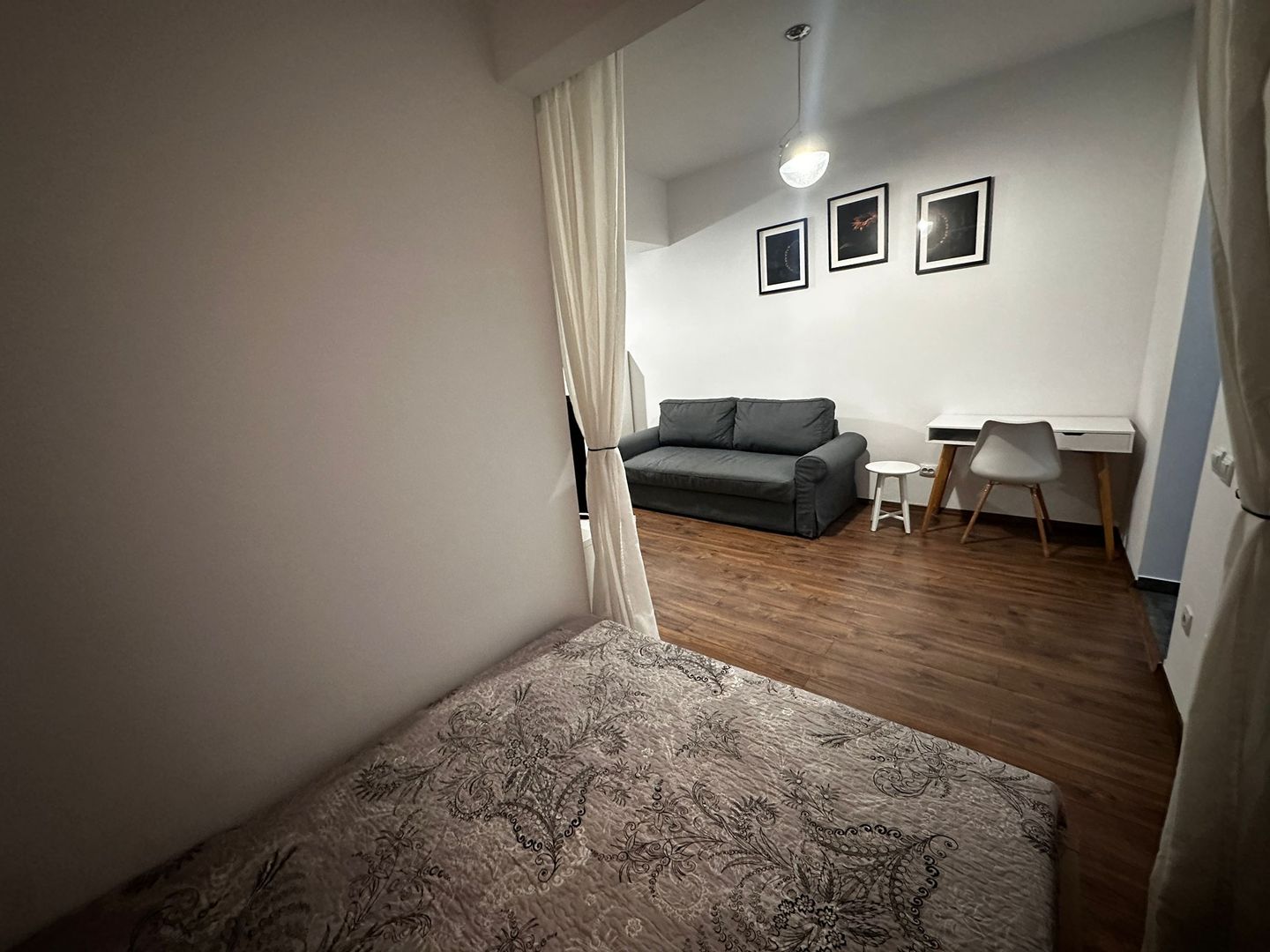 Garsoniera Studio Bloc NOU Metrou Dristor Mihai Bravu Centrala + Pat - Poză 5