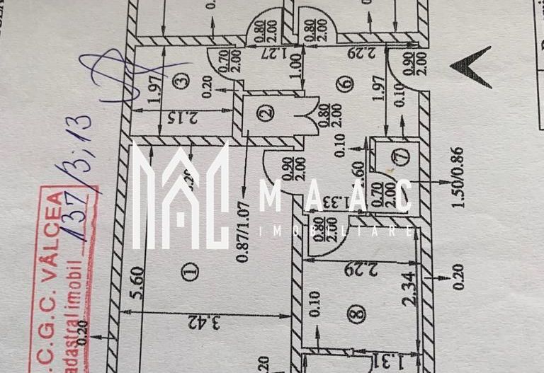Apartament | 3 camere | Calea lui Traian | Etaj 3 - Poză 14