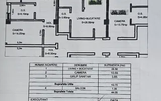 Apartament cu 2 camere tip studio - Doamna Stanca - Poză 12