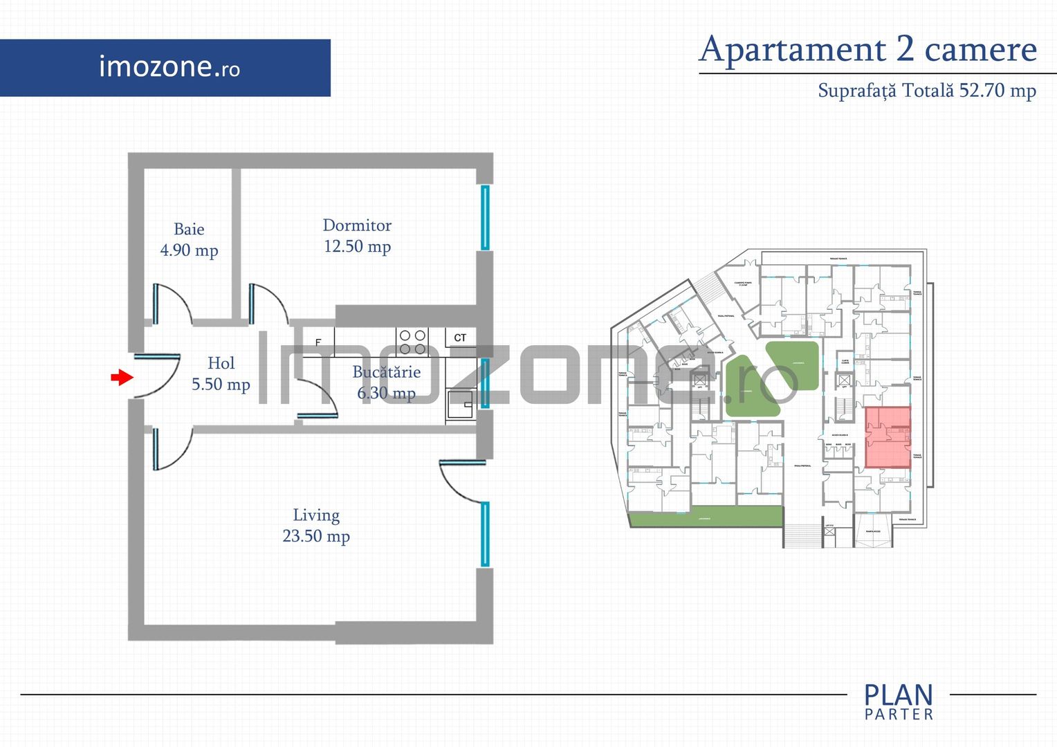 Apartament 2 Camere | 65 mp | Bloc Nou | Metrou Pacii / Preciziei | Militari - Poză 28