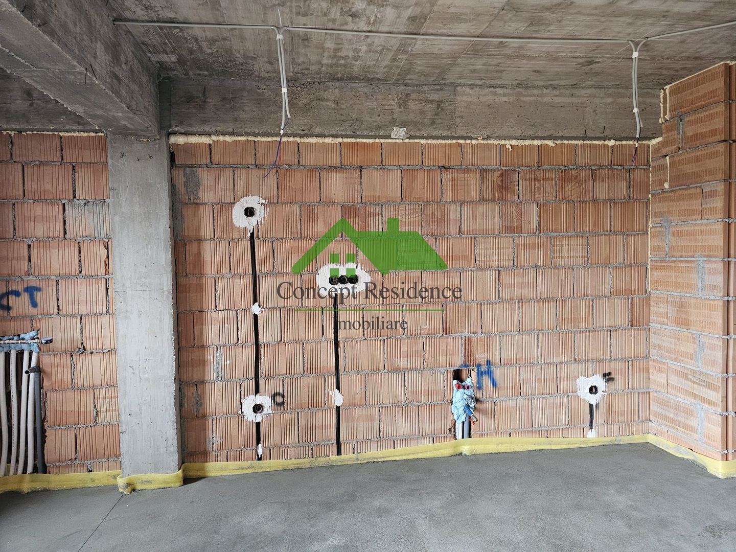 1 cameră, semifinisat, Mărul de Aur – 1.130 €/mpc + TVA - Poză 10