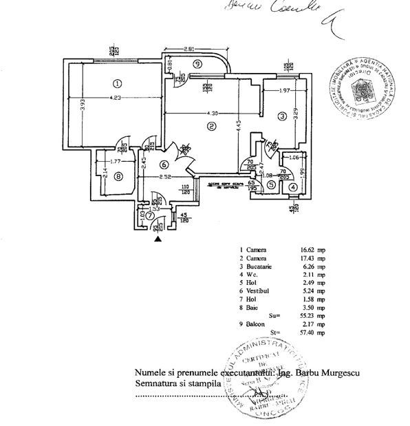 2 CAMERE| DECOMDATAT|VILA INTERBELICA| CALEA DOROBANTILOR - Schiță 16
