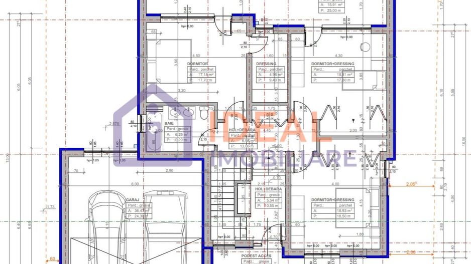 Casa Individuala moderna LA CHEIE cu 440 mp de teren, in Selimbar - Schiță 11