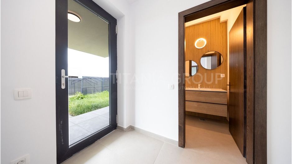 Casa individuala 4 camere, teren de 596 mp, partial mobilata, Cristian - Poză 18