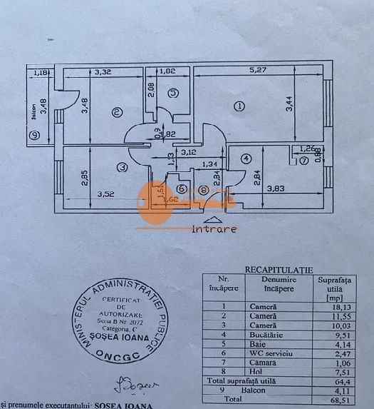 3 camere Gorjului-Moinesti ( 350 m metrou ) - Poză 11