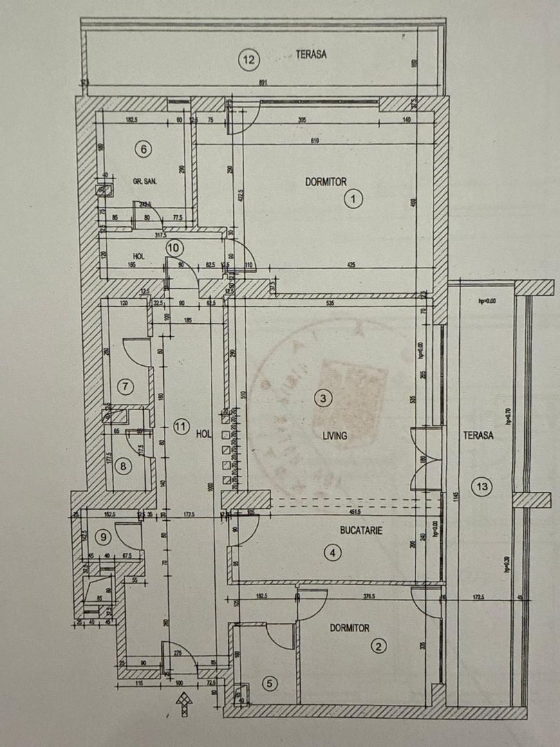 3 CAMERE || SOSEAUA NORDULUI || LOC DE PARCARE - Schiță 23