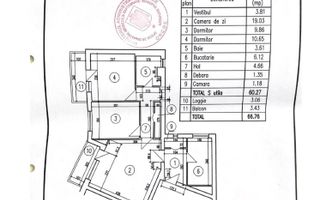 VANZARE 3 CAMERE -DECOMANDAT - TINERETULUI -TIMPURI NOI - Poză 7